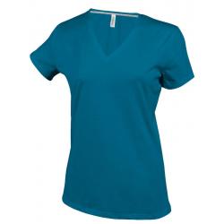 Tee-Shirt Col en V Femme Kariban