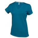 Tee-Shirt Col en V Femme Kariban