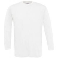 Exact 150 LSL Tee-Shirt Blanc Manches longues - B&C