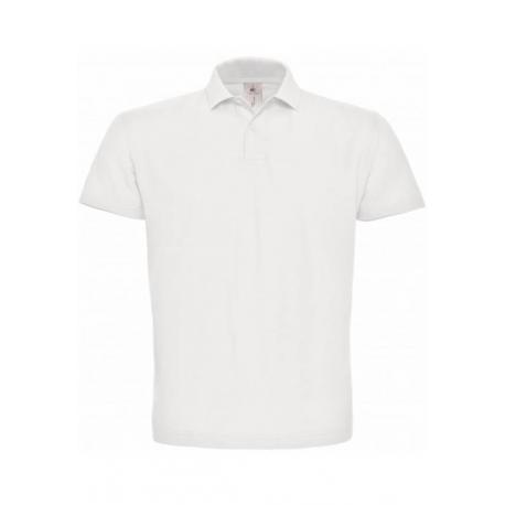 ID.001 - polo piqué blanc - B&C - CGPUI10