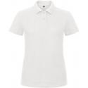 ID.001 Polo Blanc Piqué Femme B&C