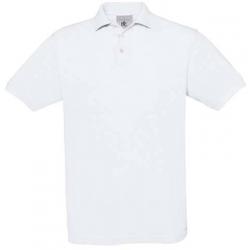 Safran - Polo blanc piqué Homme - B&C