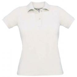 Safran Pure polo blanc piqué pour femme - B&C