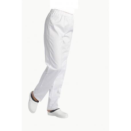 André 180g blanc - Pantalon Mixte