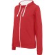 SWEAT SHIRT ZIPPE CAPUCHE FEMME