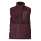 Gilet fourrure zippé