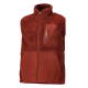Gilet fourrure zippé