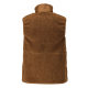 Gilet fourrure zippé