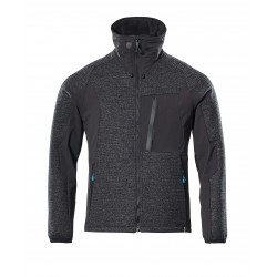 Veste tricot zippé,membrane