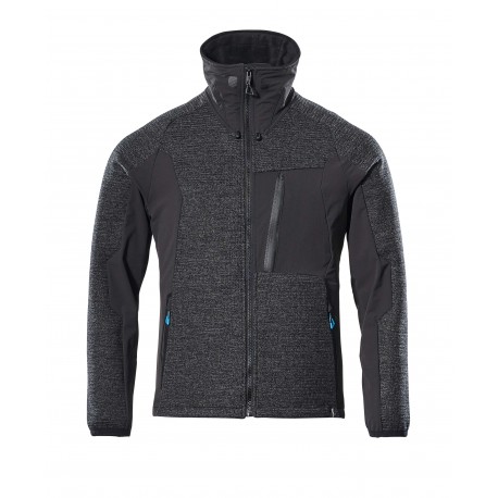 Veste tricot zippé,membrane