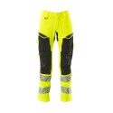MASCOT Pantalon avec poches genouillères, ULTIMATE STRETCH, hydrofuge, bicolore