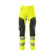 MASCOT Pantalon avec poches genouillères, ULTIMATE STRETCH, hydrofuge, bicolore