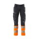 MASCOT Pantalon avec poches genouillères, Stretch Zones, bicolore, ProWash®