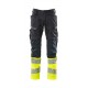 MASCOT Pantalon avec poches genouillères, Stretch Zones, bicolore, ProWash®
