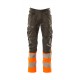 MASCOT Pantalon avec poches genouillères, Stretch Zones, bicolore, ProWash®