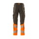 MASCOT Pantalon avec poches genouillères, Stretch Zones, bicolore, ProWash®