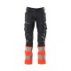 MASCOT Pantalon avec poches genouillères, Stretch Zones, bicolore, ProWash®
