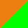 Orange Fluo / Vert